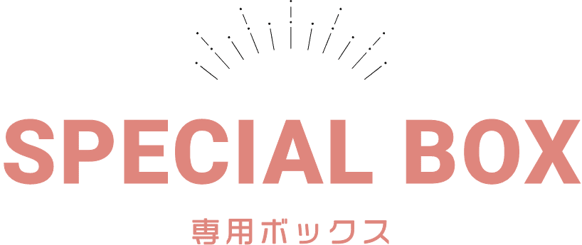 SPECIAL 専用ボックス