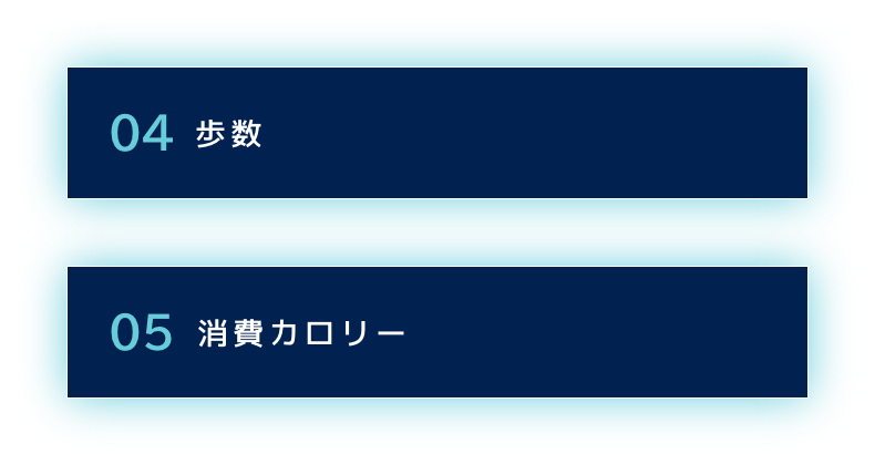 歩数 消費カロリー
