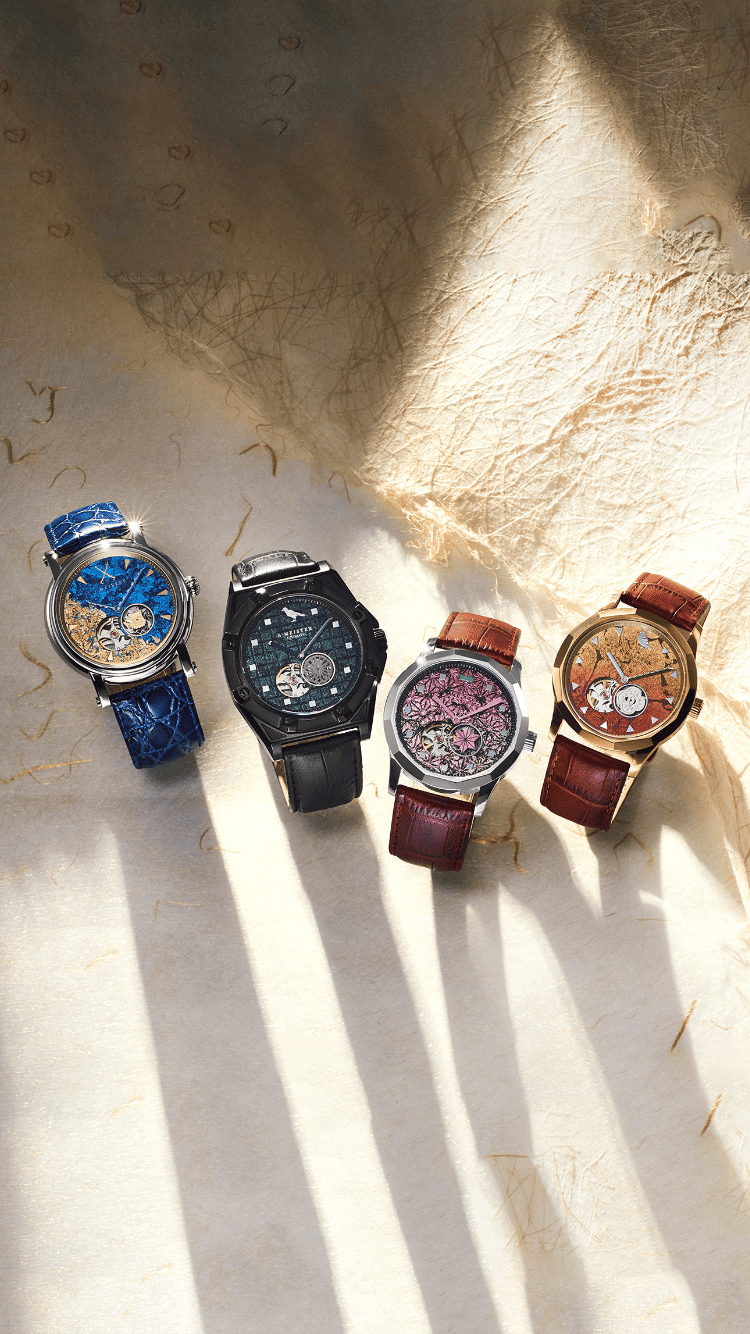 鬼滅の刃×日本の伝統工芸コラボ 機械式時計